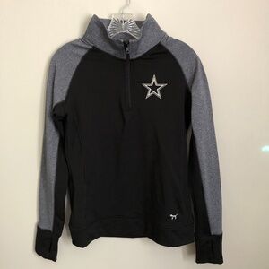 Victoria's Secret PINK x NFL Dallas Cowboys Half Zip Women's M